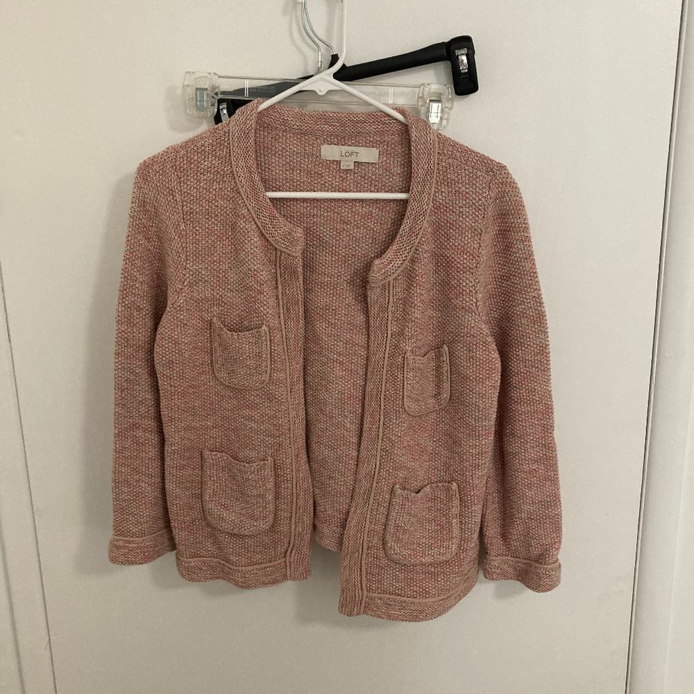 Ann Taylor LOFT Women's Sweater Coat Jacket